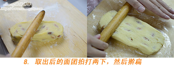 杏仁香脆饼的做法8