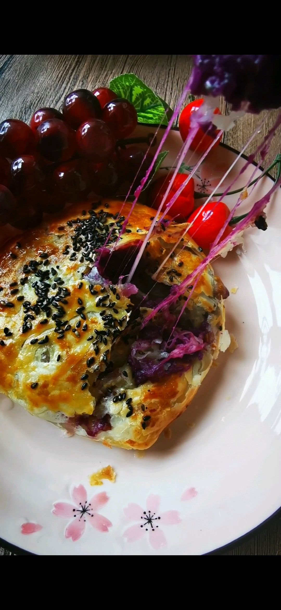 紫薯芝士饼怎么做_紫薯芝士饼的做法视频_复古米米_豆果美食